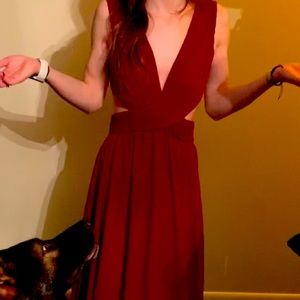 Small red dress